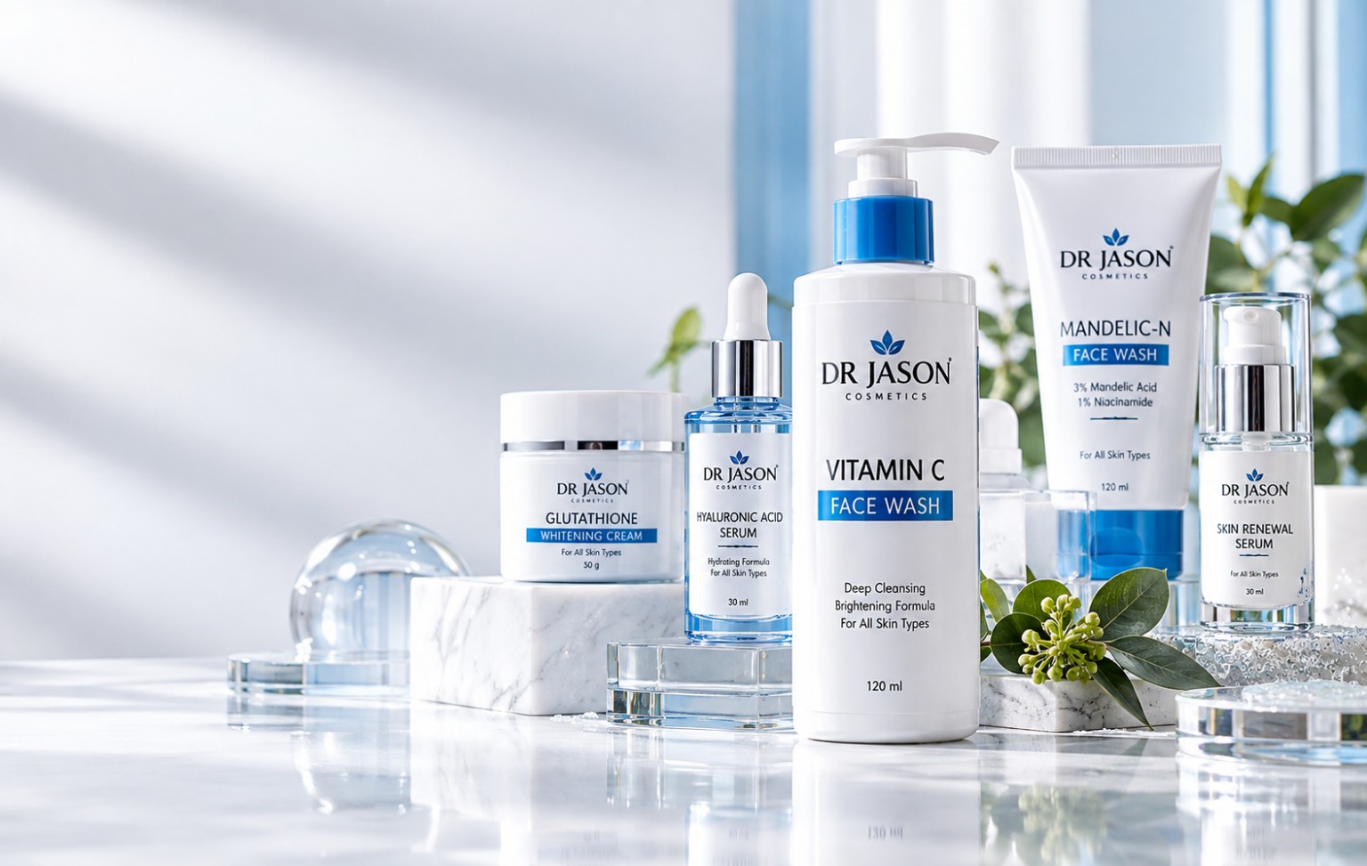 Dr Jason Cosmetics skincare collection